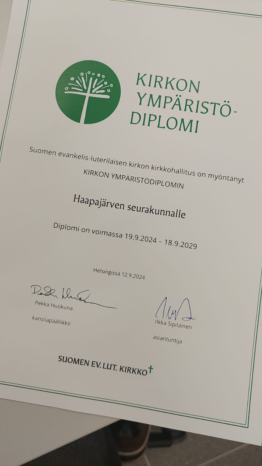 Ympäristödiplomi
